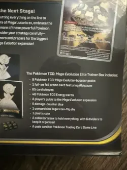 Pokemon Mega Evolution ETB Elite Trainer Box Gardevoir New Sealed - Image 3