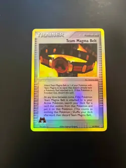Pokemon TCG Team Magma Belt Team Magma vs Aqua 81/95 Reverse Holo VLP - Image 1