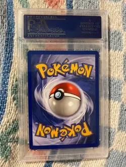 1999 Pokemon First edition Base Set PSA 10 German Quappo | Poliwrath - Image 3