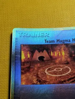 TEAM MAGMA HIDEOUT 83/95 Reverse Holo Pokemon Card EX Team Magma Aqua - Image 2