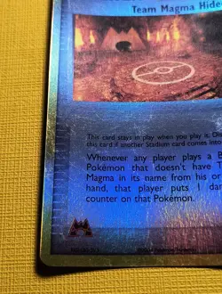 TEAM MAGMA HIDEOUT 83/95 Reverse Holo Pokemon Card EX Team Magma Aqua - Image 5