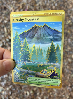 Gravity Mountain, Pokemon Near Mint, Surging Sparks, Hyper Rare, 250/191 - Image 3
