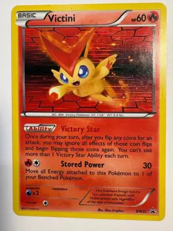 Pokemon TCG Victini BW32 BW Black Star Promos HOLO LP - Image 1