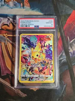 2023 Pokemon SWSH Crown Zenith Pikachu #160/159 PSA 10 - Image 1