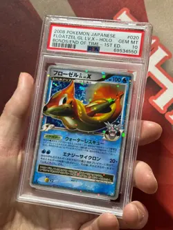FLOATZEL GL Lv.X 020/090 Bonds to the End of Time PSA 10 GEM MINT Pokemon TCG - Image 2