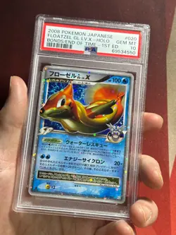FLOATZEL GL Lv.X 020/090 Bonds to the End of Time PSA 10 GEM MINT Pokemon TCG - Image 3