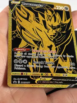 Zamazenta V SWSH077 Zacian V SWSH076 Black Star Promos Pokemon TCG - Image 5