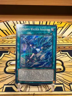 Yugioh Mikanko Water Arabesqe Secret Rare MP24-DE136 - Image 1