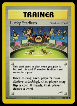 Pokemon Card - Lucky Stadium Neo Destiny 100/105 Uncommon - Image 1