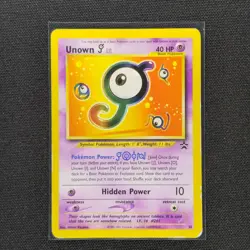 Unown J - 38 - Black Star Promo - Pokemon Card - HP - Image 1