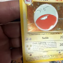 Pokemon Electrode Jungle 2/64 Holo Rare Unlimited 90 HP Stage 1 Card - Image 5