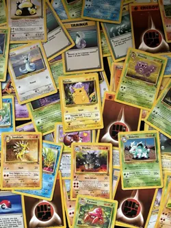 Vintage Pokemon Cards Bundle x 100 including base set 1999 WOTC - Image 4