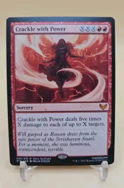 Crackle with Power Strixhaven: School of Mages Regular - Image 1