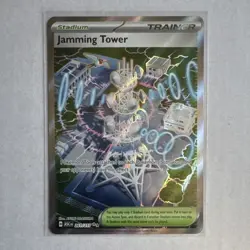 Pokemon Jamming Tower Hyper Rare Full Art Holo 261/217 Ascended Heroes - Image 1