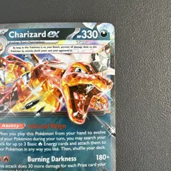 Charizard ex - Double Rare Holo 2023 Pokemon SV03: Obsidian Flames 125/197 LP - Image 4