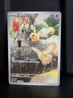 Pokemon Temporal Forces, Cutiefly #172 Illustration Rare (NM) - Image 1