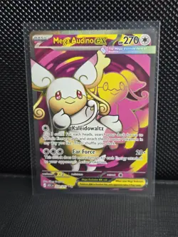 Mega Audino ex 253/217 Ultra Rare Pokemon Ascended Heroes - Image 2