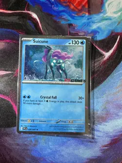 Suicune 026/094 EB Games Stamped Promo Cosmos Holo SEALED Pokemon TCG - Image 1
