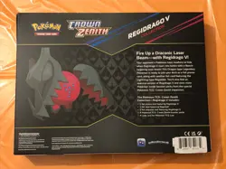Pokemon TCG Crown Zenith Regidrago V & Regieleki V Collection Boxes (Set of 2) - Image 3