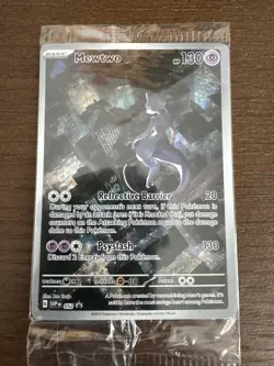 Sealed Mewtwo SVP 052 Black Star Promo Pokemon 151 - Image 1