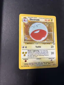 Unplayed Pristine NM Pokemon TCG Electrode Jungle 2/64 Holo Unlimited Holo Rare - Image 2