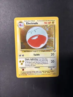 Unplayed Pristine NM Pokemon TCG Electrode Jungle 2/64 Holo Unlimited Holo Rare - Image 3