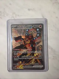 Pokemon Volcanion ex 182/159 Journey Together Special Illustration Rare SIR - Image 1