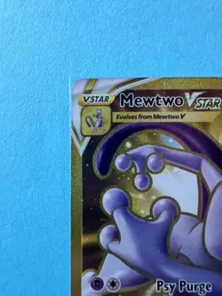 Mewtwo VSTAR (Secret) 086/078 Pokemon GO Holo NM - Image 4