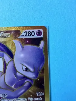 Mewtwo VSTAR (Secret) 086/078 Pokemon GO Holo NM - Image 5