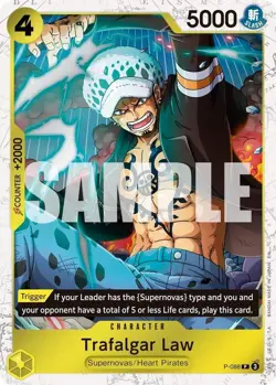 Trafalgar Law (Event Pack Vol. 7) P-088 One Piece Promotion Cards Foil - Image 1