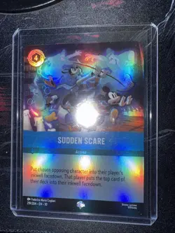 Disney Lorcana Whispers in the Well Sudden Scare 219/204 NM Epic - Image 2