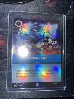 Disney Lorcana Whispers in the Well Sudden Scare 219/204 NM Epic - Image 3