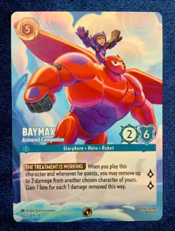 Baymax - Armored Companion 9 Disney Lorcana Promo Cards NON-FOIL NM - Image 1