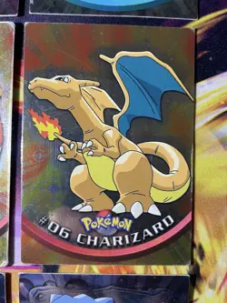 1999 Pokemon Topps Holo Base Set Trio Charizard Blastoise Venusaur Cards Blue - Image 2