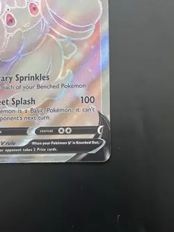 Alcremie V 064/072 Full Art Ultra Rare Shining Fates Pokemon Card NM - Image 3