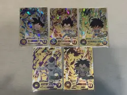 JP Ver. Super Dragon Ball Heroes Vintage CP Card UM6 JCP Complete Set - Image 1