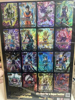 Dragonball super card game fusion world 1st anniversary Poster - Image 1