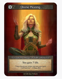 x3 Divine Healing Exceptional Beta Sorcery Contested Realm - Image 1