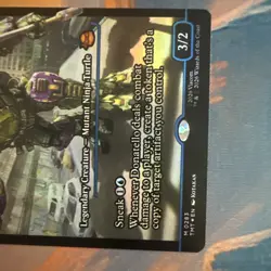 MTG Showcase Foil Donatello, Gadget Master Legendary Creature TMT 0283 - Image 4