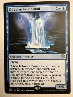 Diluvian Primordial 120 Non Foil Rare Commander 2021 MTG Near Mint - Image 1