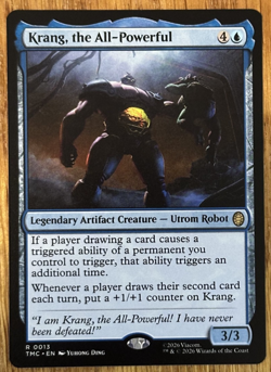 MTG Teenage Mutant Ninja Turtles Eternal-Legal, Krang, the All-Powerful - Image 1