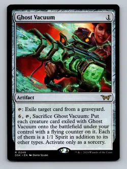 Ghost Vacuum R Duskmourn: House of Horror 248 NM - Image 1