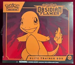 New Pokemon: Scarlet & Violet 3: Obsidian Flames Elite Trainer Box - Image 1