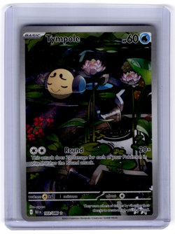 Tympole 103/086 Pokemon TCG SV: Black Bolt Illustration Rare Holo Full Art NM - Image 1