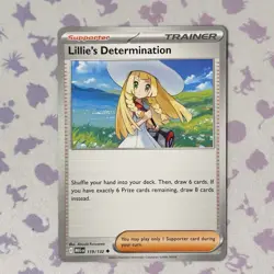 4x Lillie's Determination Playset 119/132 x4 Mega Evolution Pokemon TCG NM - Image 4