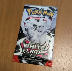 🔥 Pokemon TCG White Flare Scarlet & Violet Booster Pack NEW SEALED - Image 1