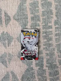🔥 Pokemon TCG White Flare Scarlet & Violet Booster Pack NEW SEALED - Image 3