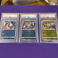 Pokemon Japanese Kanazawa Pikachu Set 145 146 & 147 (All PSA 10)! - Image 1