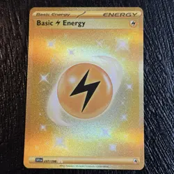 Pokemon TCG - Scarlet And Violet Base Set - Basic Lightning Energy 257/198 - Image 1