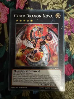 Yugioh Cyber Dragon Nova LEDD-ENB30 Legendary Dragon Decks 1st Edition - Image 1